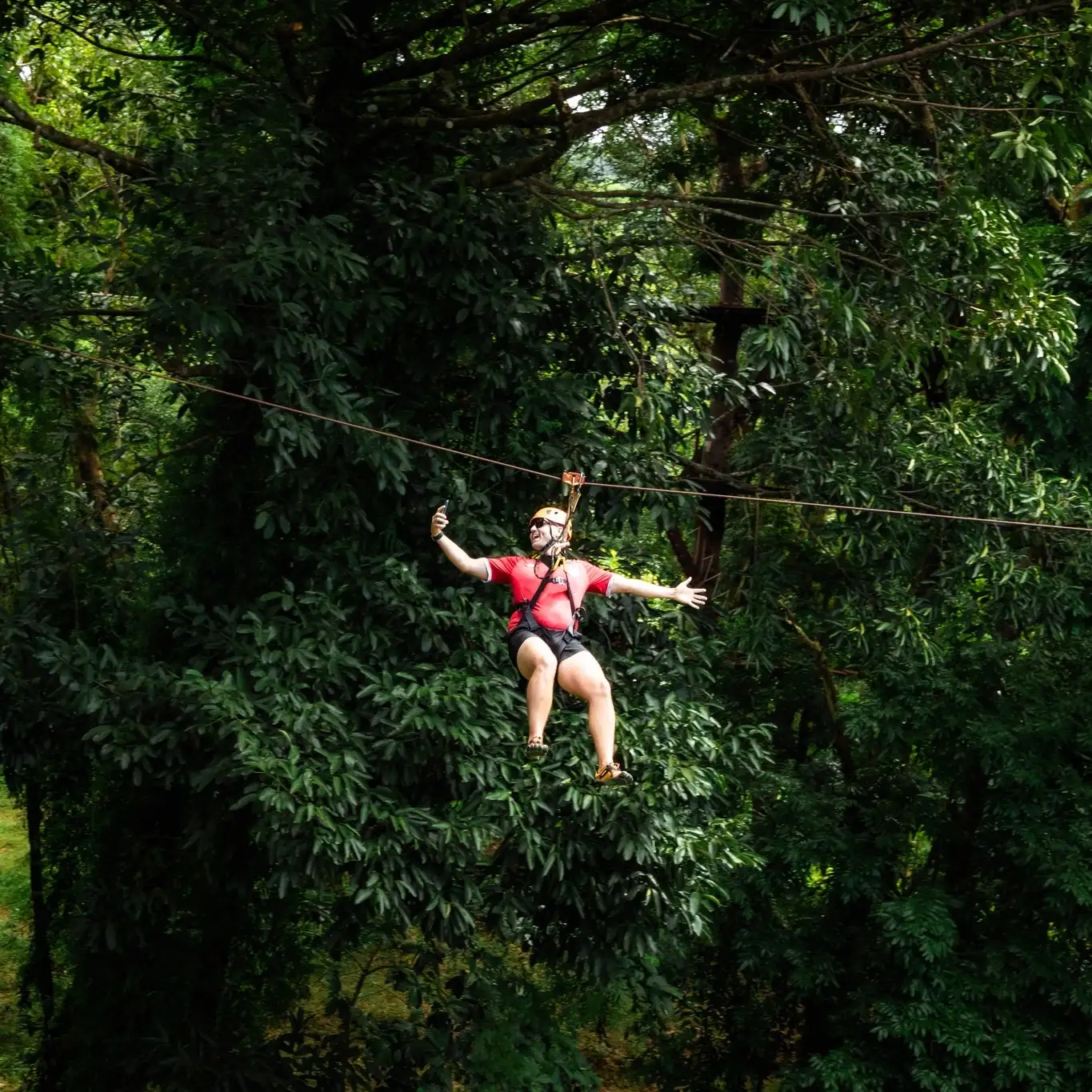 Khao Lak: River Tubing, Zipline & ATV Premium Combo